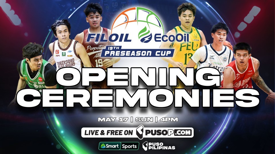 PusoP - Filoil EcoOil 19th Preseason Cup | Opening Ceremony